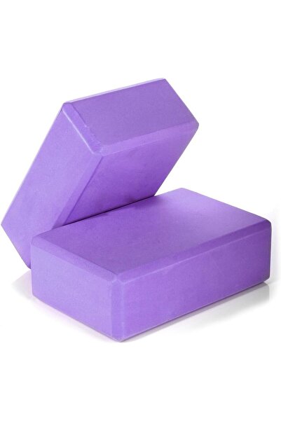 urevo Cube Sponge Piece with Brick Design for Yoga and Fitness Exercises at H...