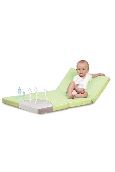 BabyMatex Saltea pliabila cu husa impermeabila Ressi Green