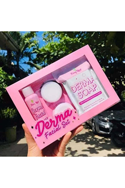 Fairy Skin مجموعة ديرما للعناية بالوجه - لمكافحة حب الشباب وتجديد البشرة