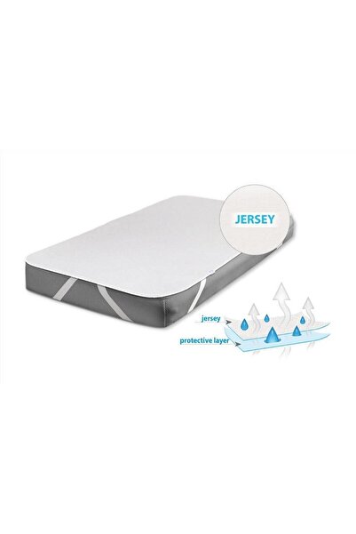 BabyMatex Protecție saltea BabyMatex, 80x160cm, bumbac, impermeabil, alb