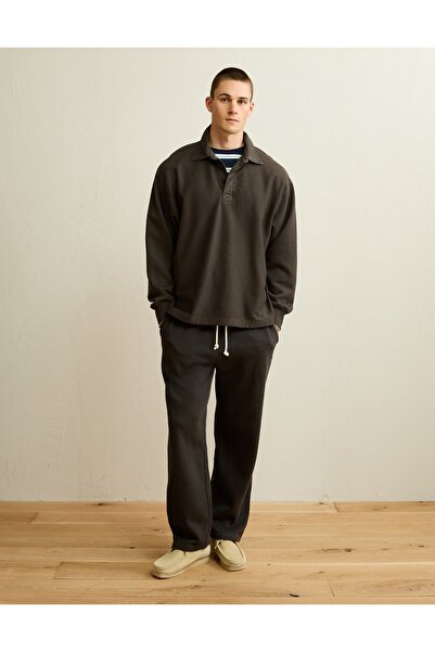 AMERICAN EAGLE AE Laidback Luxe Rugby Sweatshirt