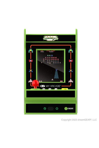 My Arcade 12Cm Galaga Retro Konsol 2 Oyun