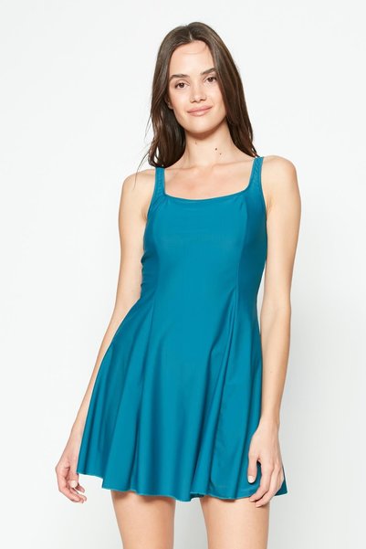 C&City Costum de baie tip rochie scurtă