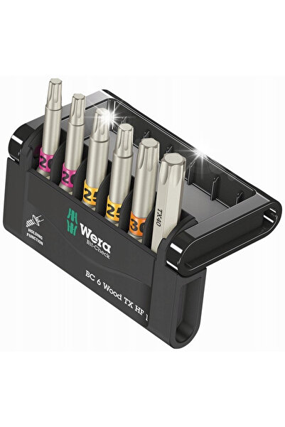 wera BIT-CHECK 6 TX UNIVERSAL 1, SET 6CZ.