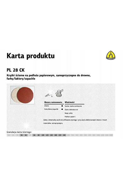 KLİNGSPOR Discuri abrazive 50 bucăți 125mm granulație 40 PL28CK 270661