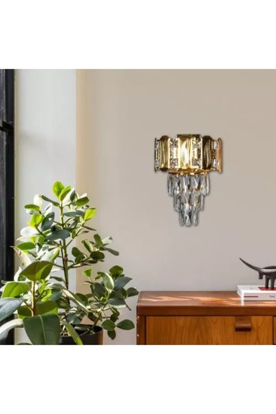 Generic Brand Modern Interior Wall Applique Gold 275*150mm E14 |   Wa/E6920/2...