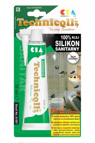 Technicqll SILICON SANITAR INCOLOR 70ML S-587
