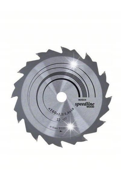 Bosch PILARSKA DISC SPEEDLINE WOOD 160x16 Z12