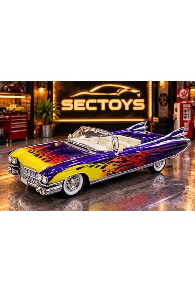 scntoys 1959 Cadillac Eldorado Biarritz Convertible Diecast Model Araba 1:24 ...