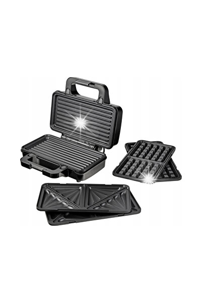 LUND CAREGIVER 900W 3IN1 XXL, 3 plăci de grătar,