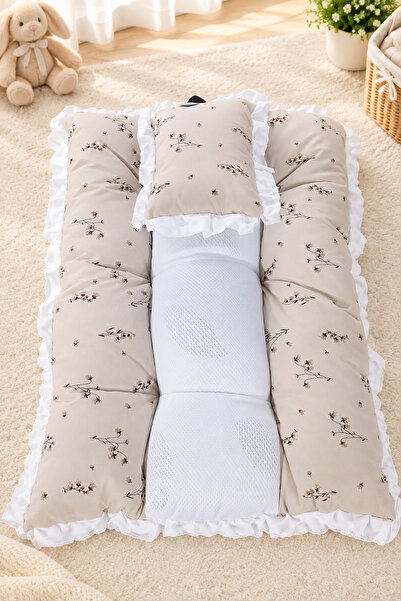 Generic Brand Luxury Floral Baby Nest Lounger & Sleeping Mattress – Breathabl...