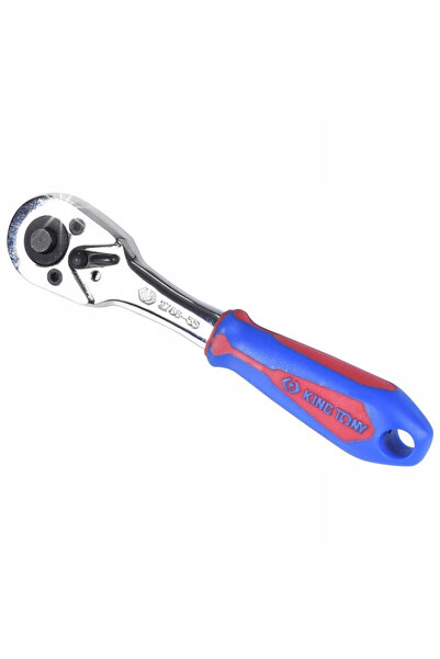King Tony RATCHET 1/4'' CU BUTON DE ACTIVARE 140MM 45 DINȚI 2766-55G