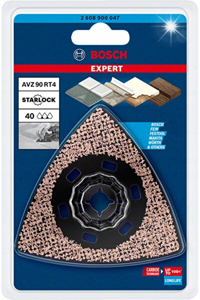 Bosch Disc de șlefuit EXPERT AVZ 90 RT4 STARLOCK 2608900047