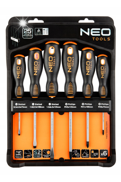 NEO Tools SET DE ȘURUBELNIȚE, 6 PIESE 04-213 NEO