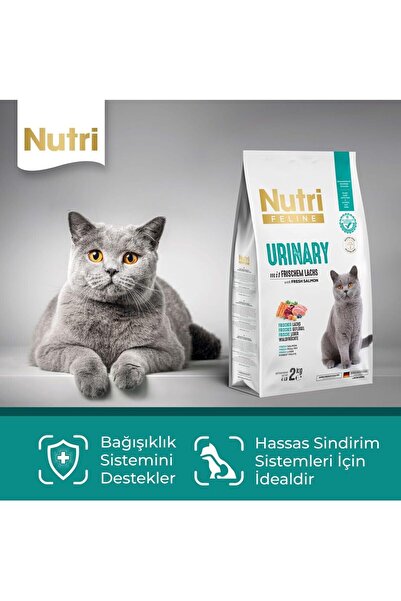 Kawin Nutri Feline Urinary Somonlu Yetişkin Kedi Maması 2 Kg