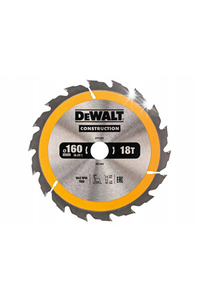 Dewalt Disc de ferăstrău pentru lemn 160/20MM 18Z DT1931