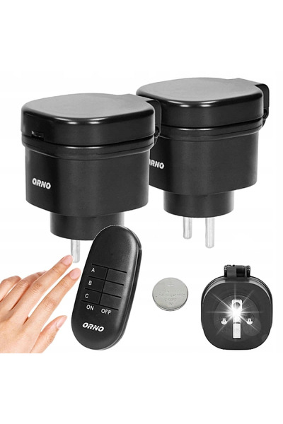 Orno Priză electrică telecomandată 21 MINI OR-GB-460