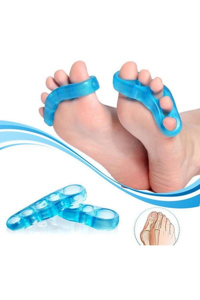 h.t sağlık KADIN AYAK PARMAK DÜZELTİCİ - AYIRICI SİLİKON PAMPERED TOE + JEL TOPUKLUK