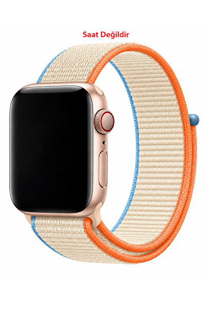 Dexmon Apple Watch 12-11-10 42mm / 6 7 8 9 10 Se 38-40-41mm Uyumlu Hasır Örgü...