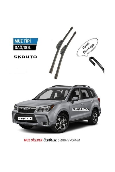 SKAUTO Subaru Forester Ön Cam Muz Silecek Takımı (2013-2018)