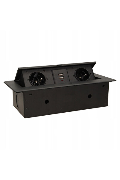 Orno Priză de mobilier încorporată 2x2P+Z 2xUSB AE-13109