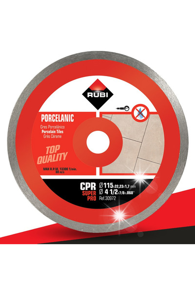 Rubi DISC DIAMANTAT PENTRU GRESIE RI 30972