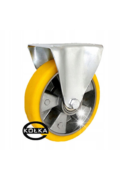 ZABİT TASARIM Roată din aluminiu și poliuretan 180 mm cu carcasă fixă A53P ZABI