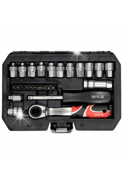 yato SET DE CHEI DE TRANSFER CU CANELURI 1/4 " 29 CZ. YT-38650