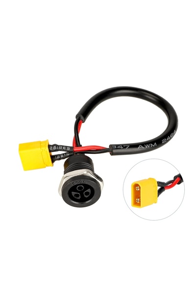 KuKirin Port de încărcare G3 Pro/G2 Pro/DB/A1/M4 Max/T3, mufă galbenă cu 2 pini