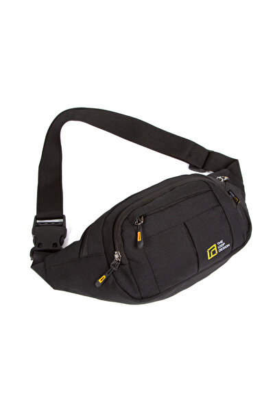 LOOP DESIGN Unisex Adjustable Strap Bag, Free Bag, Unisex Crossbody Sling 4-Compartment Chest and Waist Bag