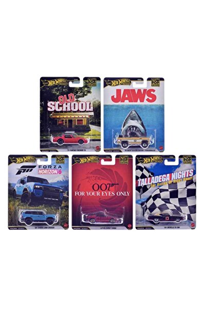 HOT WHEELS Premium Pop Culture 007 James Bonde Old School 5li