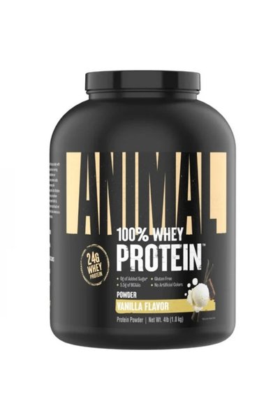 Universal Nutrition بروتين مصل اللبن العالمي بنسبة 100% 1800 جرام - بنكهة الف...