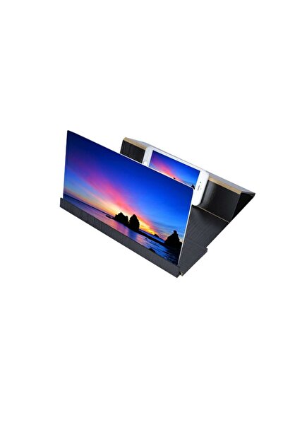 EMOŞ Amplificator de ecran telefon 12 ", Ecran de mărire pentru telefon, Ecra...