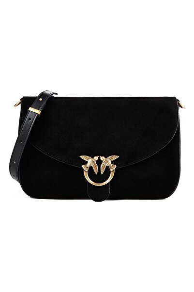PİNKO Geantă de umăr clasică Love Satchel din piele naturală 27 cm