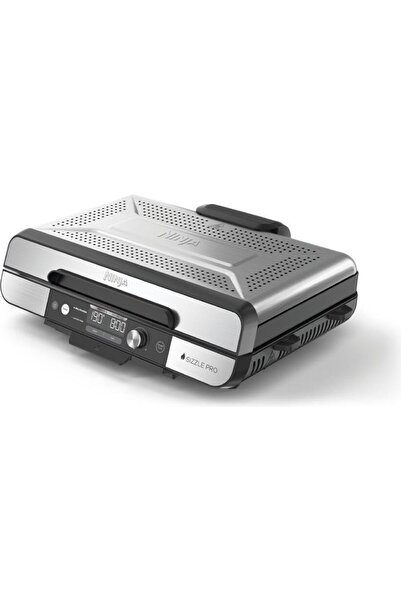 NINJA Gratar electric Sizzle Pro XLCapac detasabil, argintiu/ negru