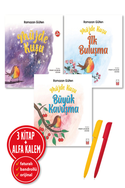 Kırmızı Kedi Yayınları Alfa Kalem+</DNTCTMS>  Ramazan Gülten 3 Book Set (the ...