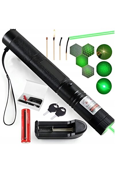 Genetic Laser verde, genetic, 50000mW, reîncărcabil, set complet