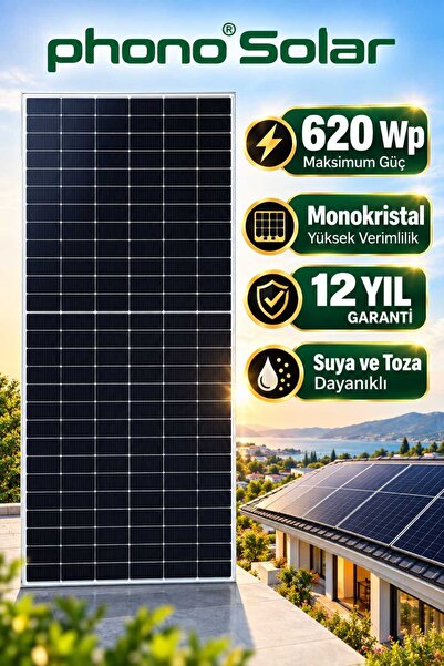 620 W TOPCon Güneş Paneli