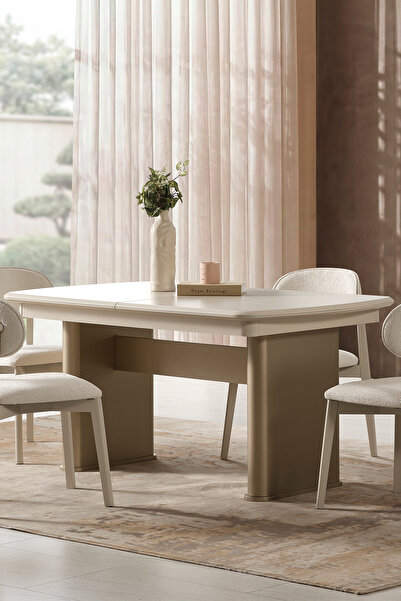 Eymense Duru Lina Açılır %100 MDF Yemek Masası
