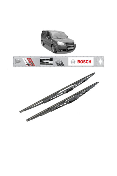 Bosch Σετ 2 υαλοκαθαριστήρων FIAT DOBLO MPV (119, 223) από το 2001-2009, Κλασ...