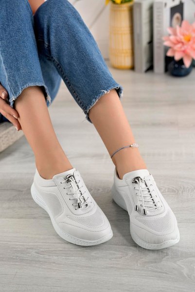 Cozi company Genuine Leather Orthopedic Women's Sneaker Shoes