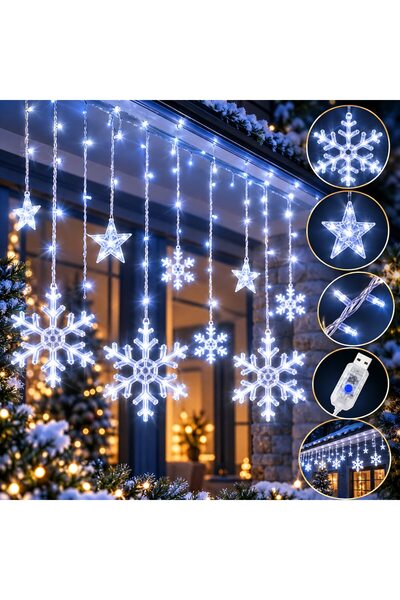 OEM Instalație LED tip perdea de Crăciun Infiniteea ™️ 3m x 1m, Decor festiv ...
