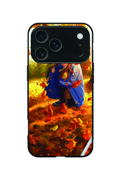 Coverscart Protective Case Cover for Apple iPhone 18 Pro Girl In Storm Design Multicolor