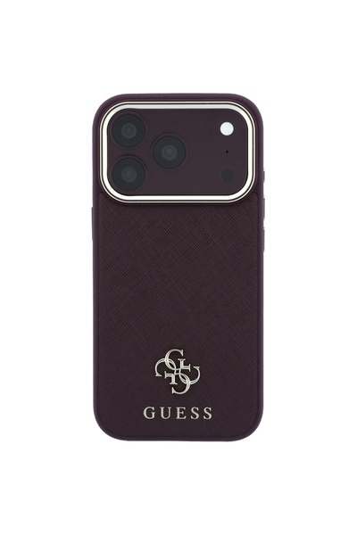 Guess Husa Telefon Guess, iPhone 17 Pro Max / iPhone 18 Pro Max, Bordo