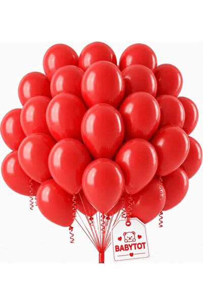 BABYTOT Helium Quality Standard Balloons 20 PCS – 12 Inch Premium Latex Party...