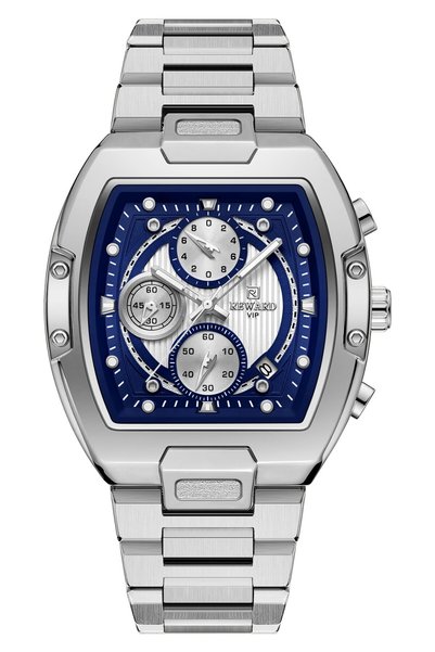 Chaperone Ch153M Men's Wristwatch with Steel Strap