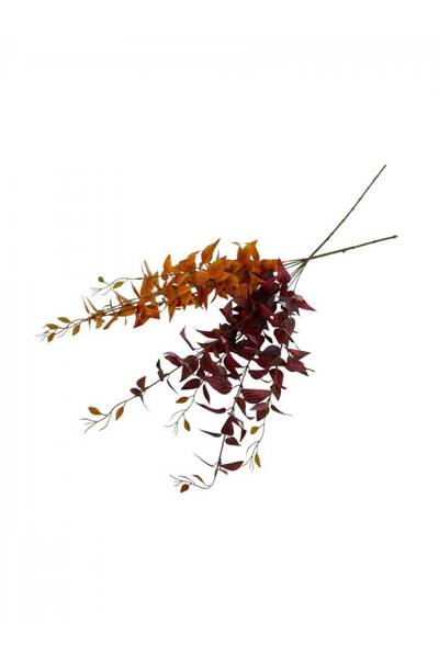 OEM Artificial Sharp Autumn Leaves Rust