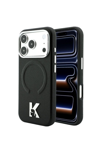 Karl Lagerfeld Husa Telefon Karl Lagerfeld, iPhone 17 Pro / iPhone 18 Pro, Negru