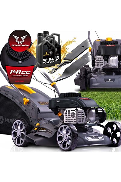 Humberg 40 cm 45 l mașină de tuns iarba pe benzină Zongshen 141cc + ulei HM-600