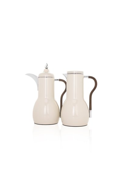 TAVOLO Trams Cloudy Tavolo Pearl Glossy Set with Wooden Handle